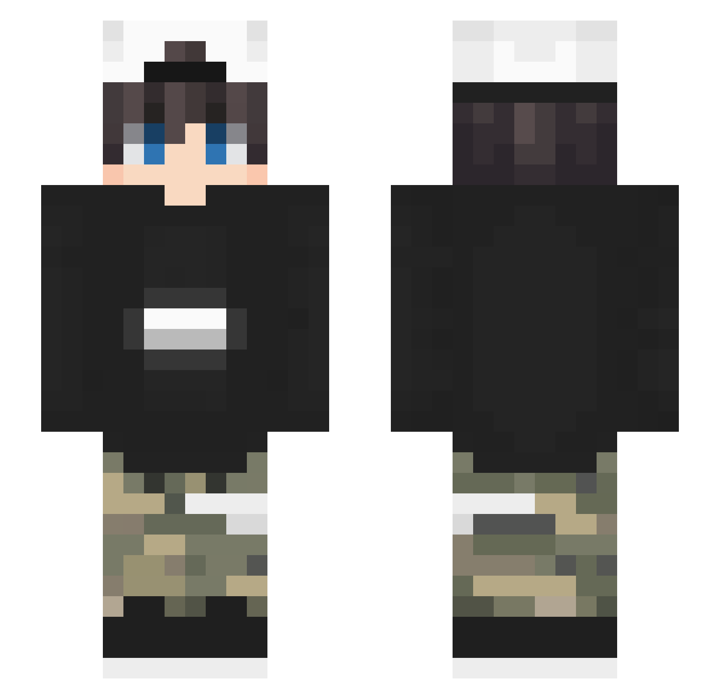 _B_Asti_ Minecraft skin, front and back view