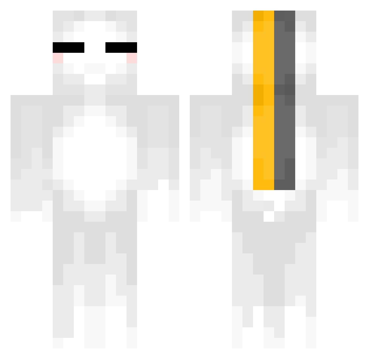 Darkmoon4457 Minecraft skin, front and back view