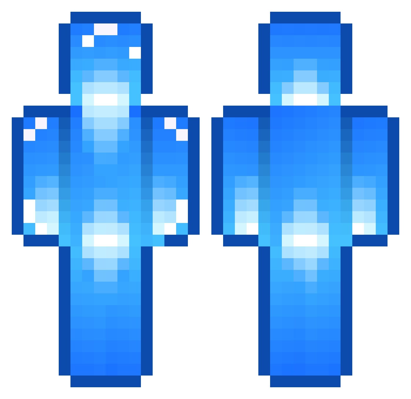 mieyaonggukguk Minecraft skin, front and back view