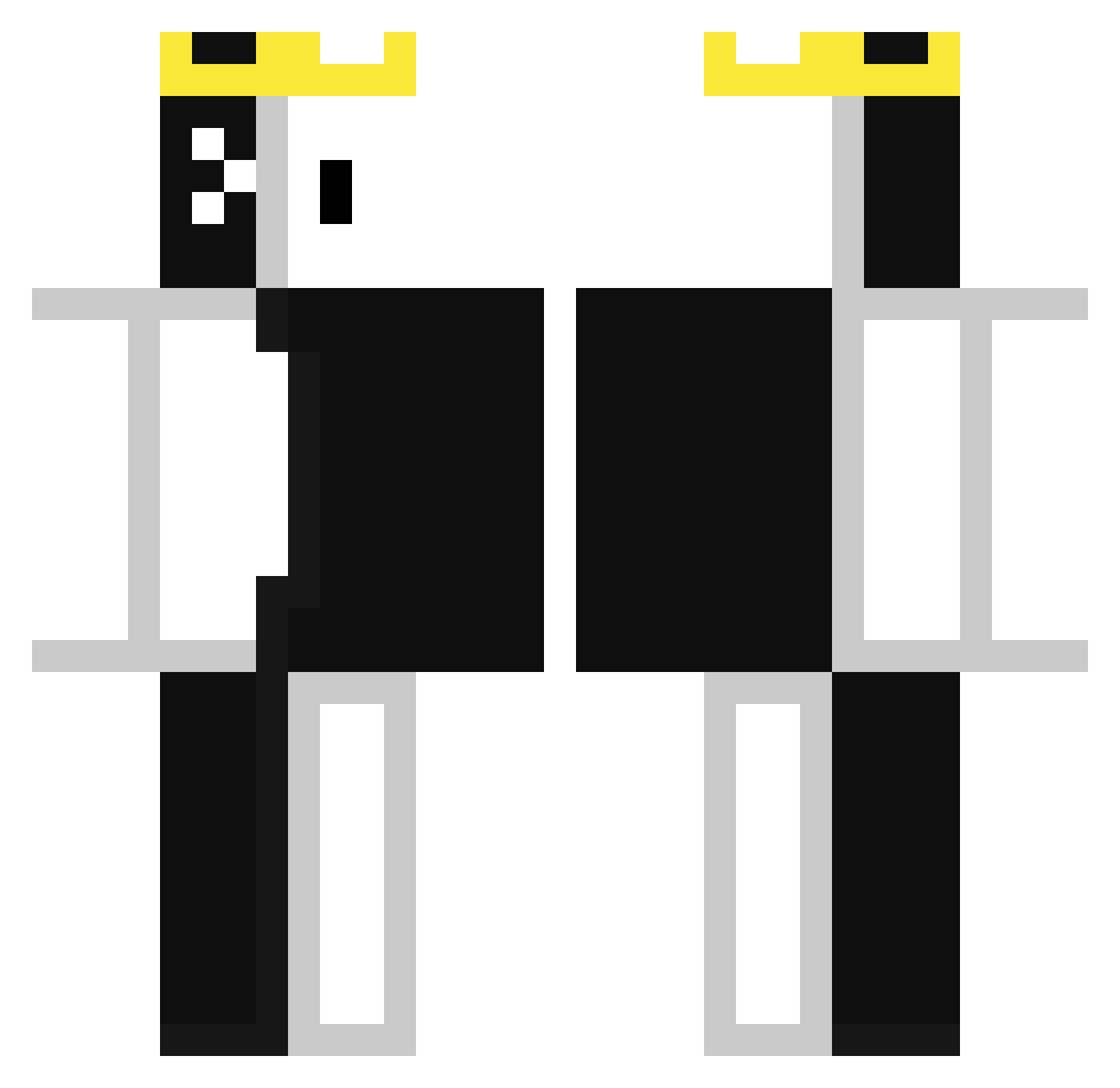 allach15 Minecraft skin, front and back view