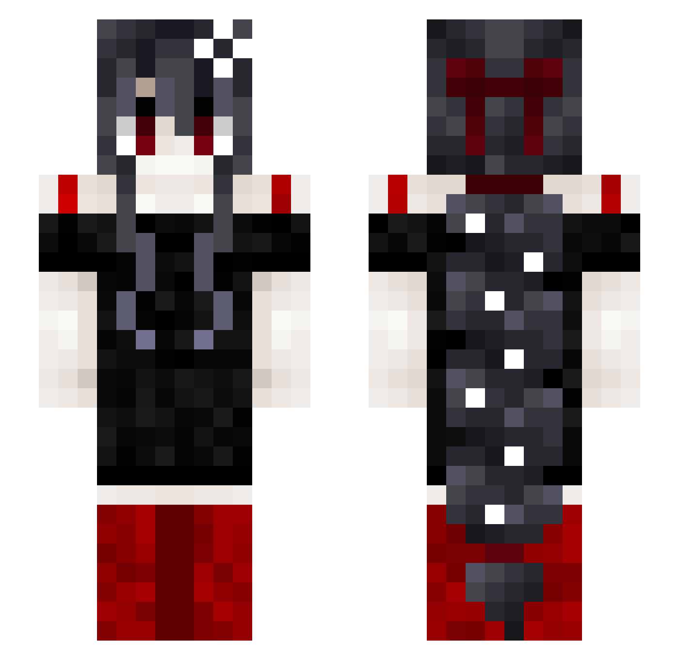 _3__3_ Minecraft skin, front and back view