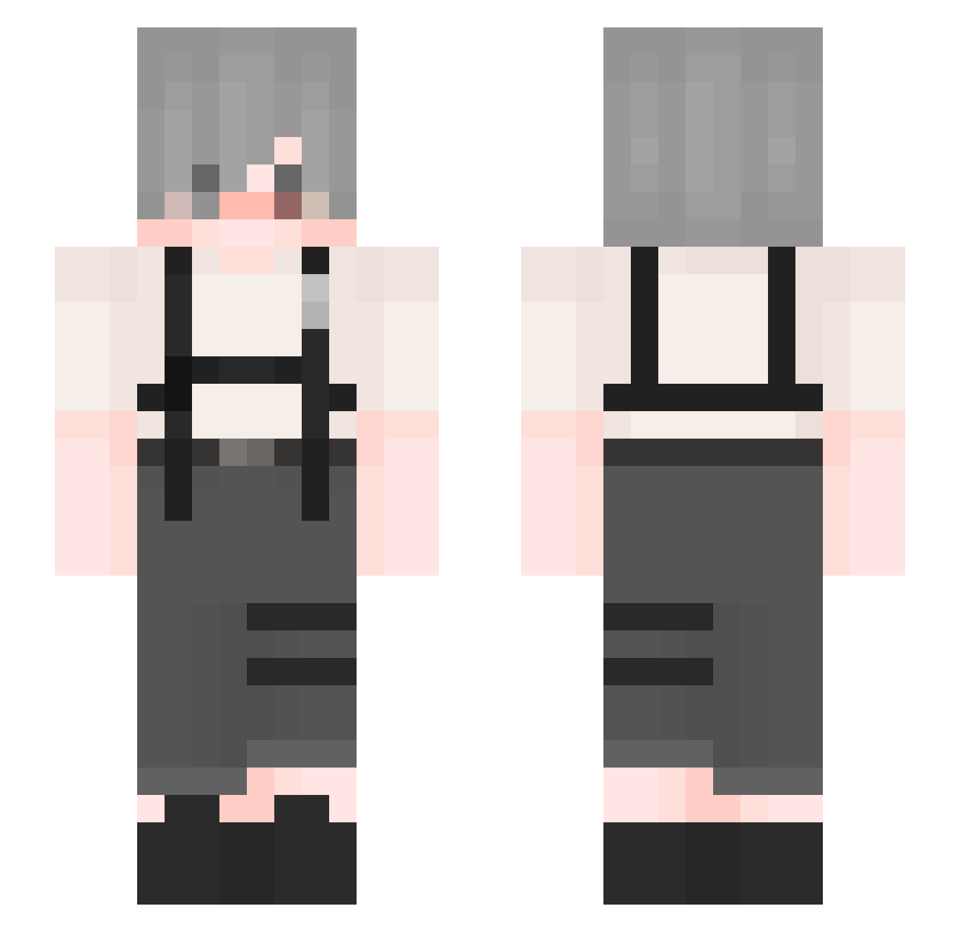 _SupremePVP_ Minecraft skin, front and back view