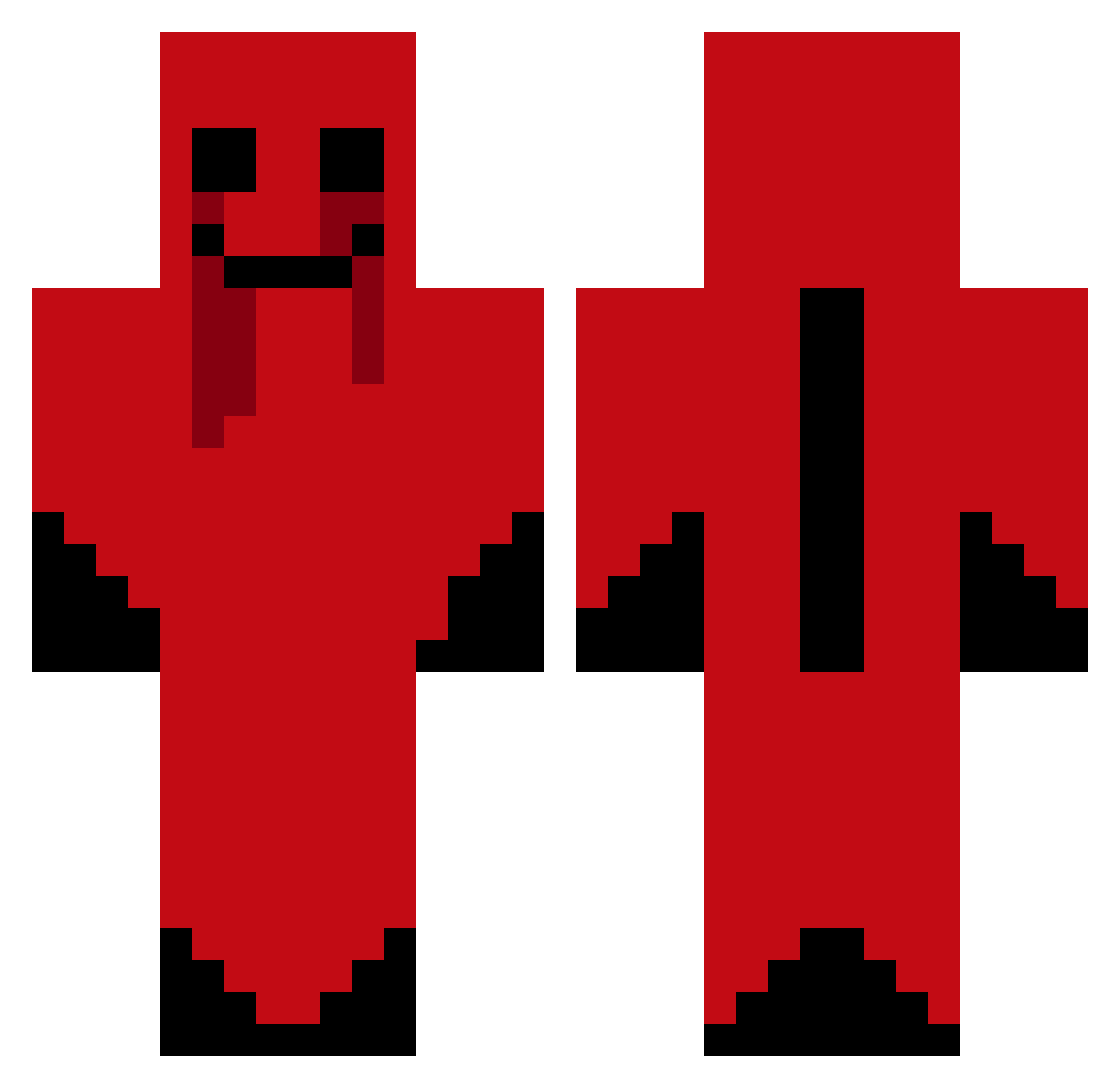 krystof1503 Minecraft skin, front and back view
