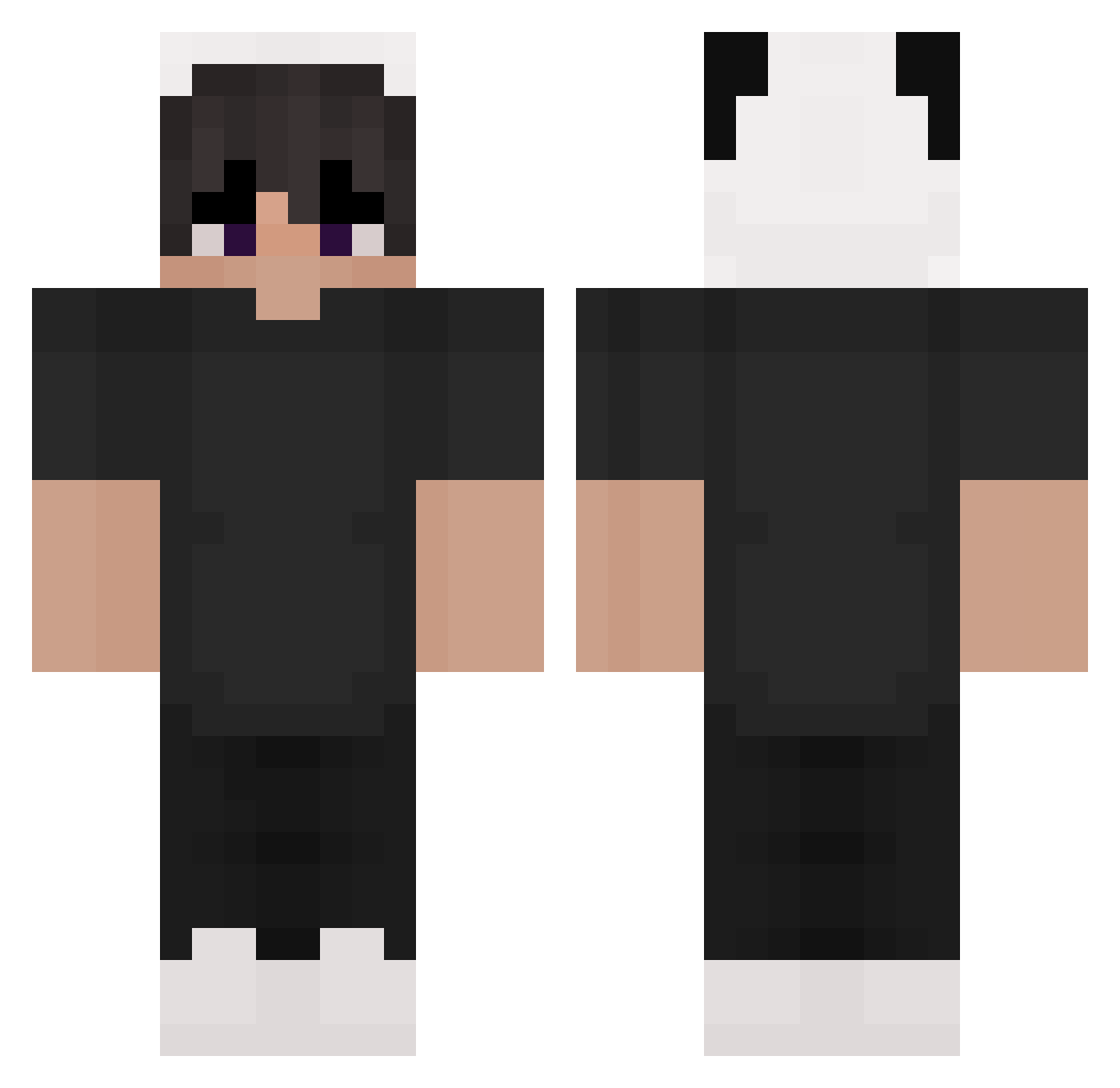 Drk__31 Minecraft skin, front and back view