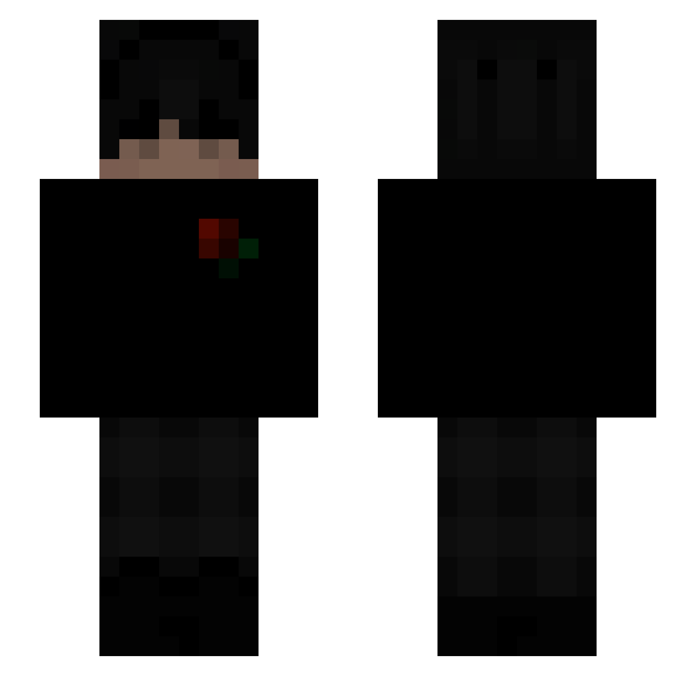 Mikkel_Medvind Minecraft skin, front and back view