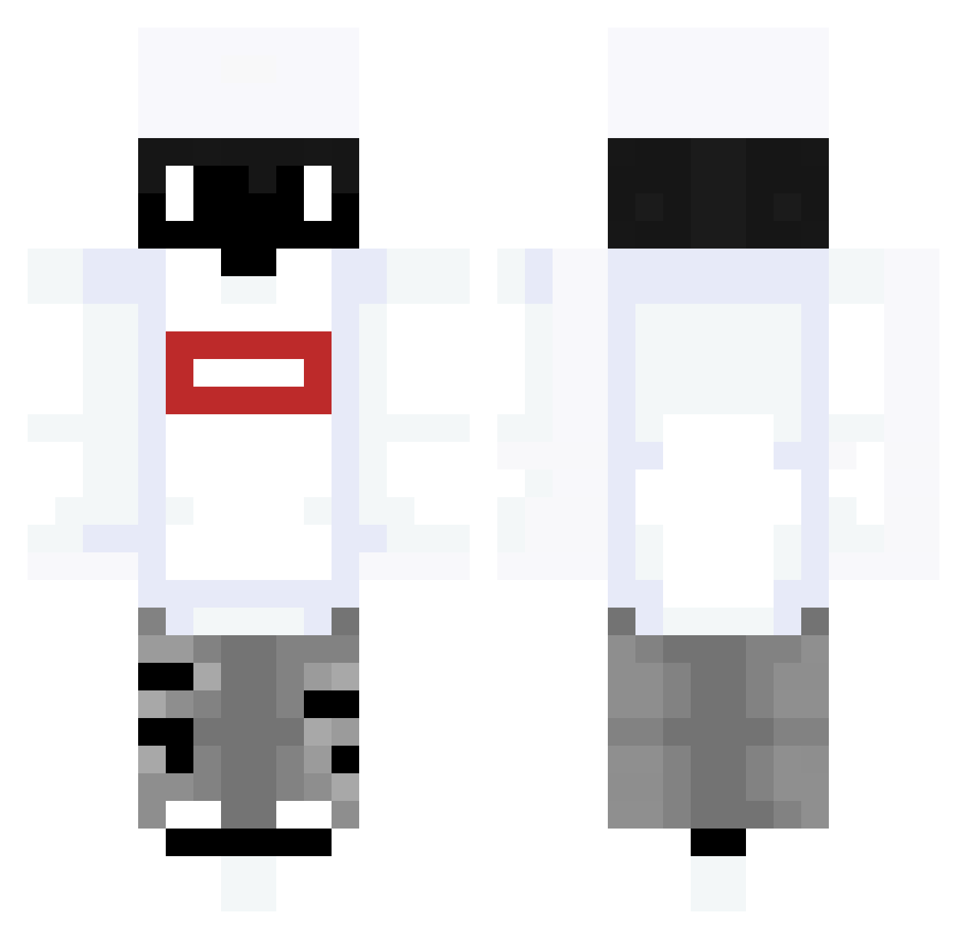 1Dyl4n Minecraft skin, front and back view