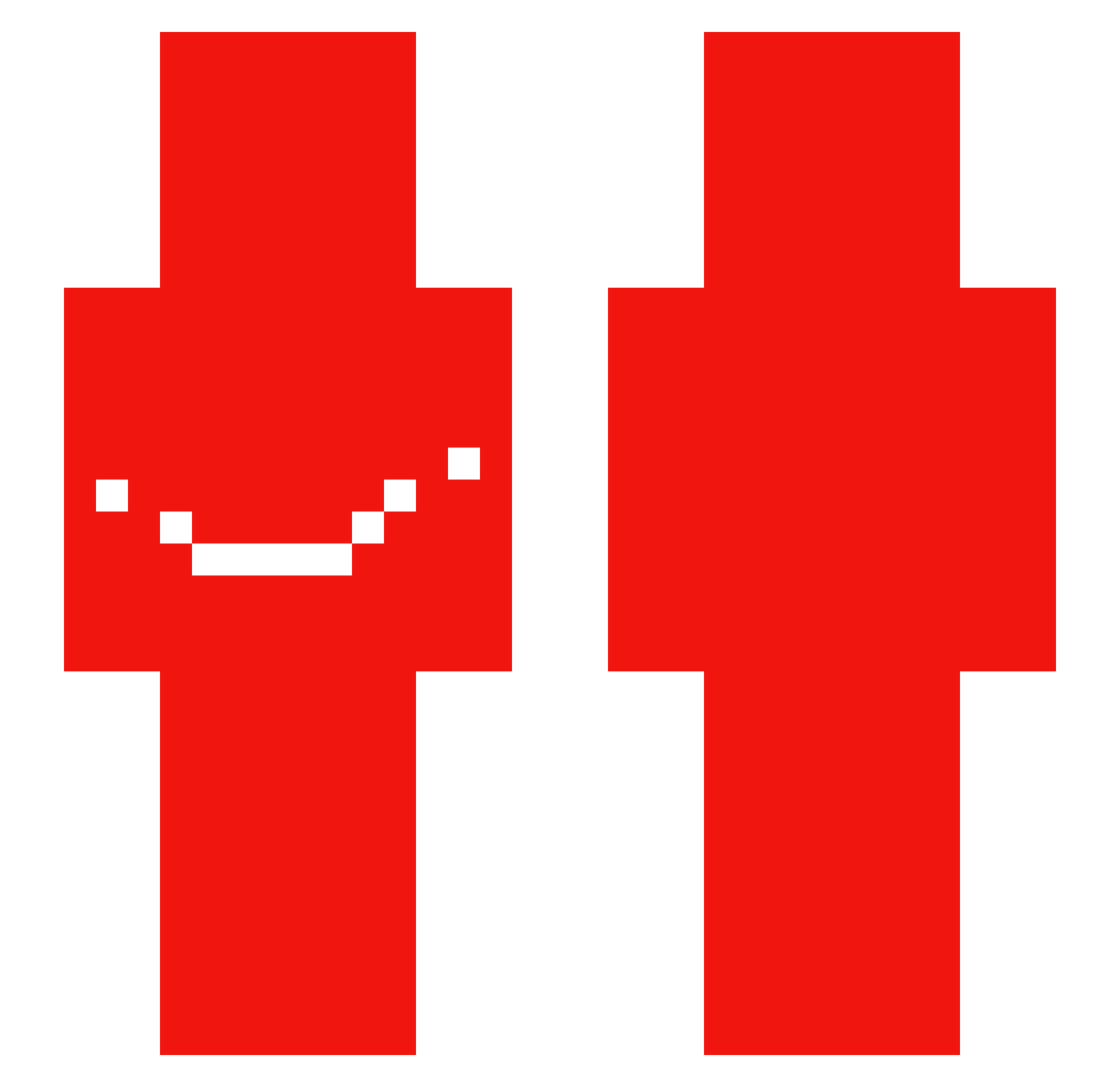 iGodmodeON Minecraft skin, front and back view