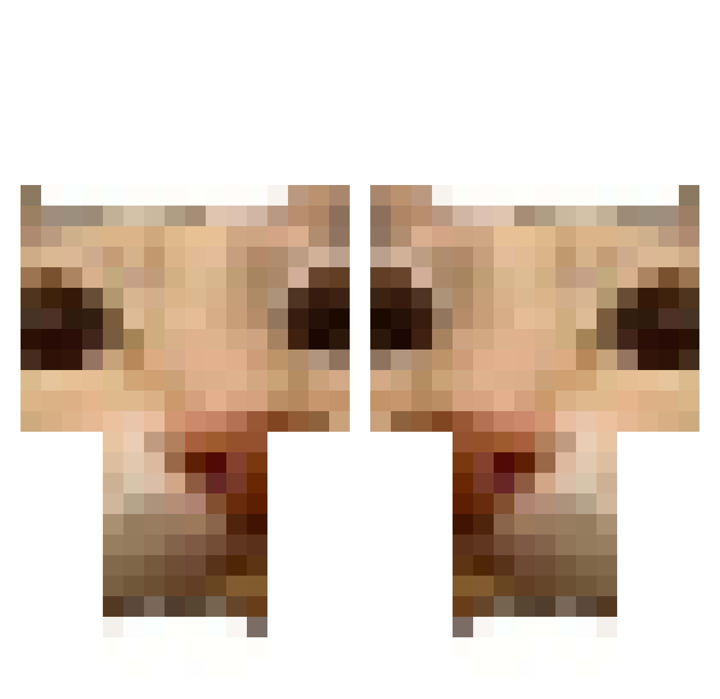 zSavageTHC Minecraft skin, front and back view