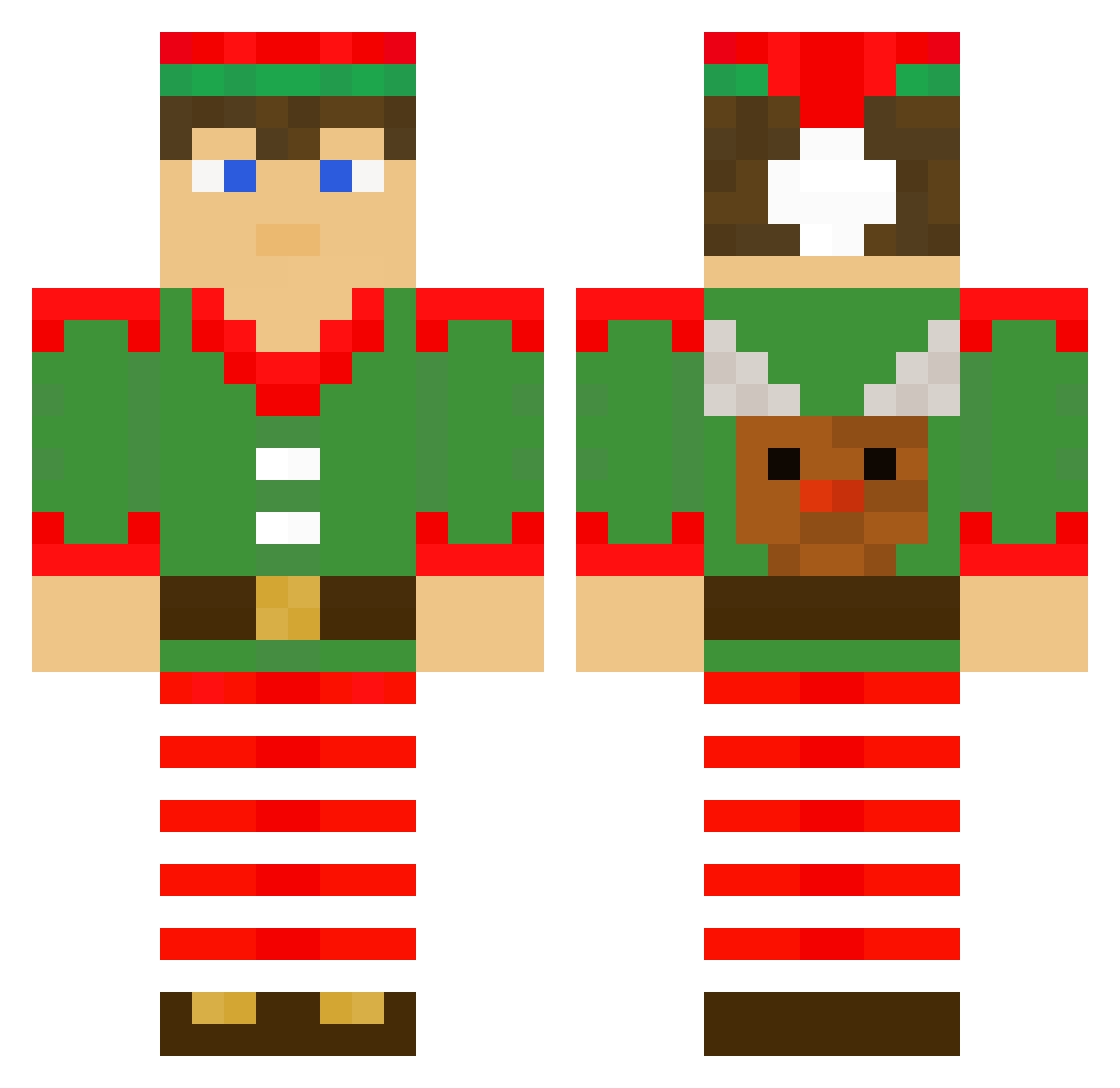 AriZ0nA2998 Minecraft skin, front and back view