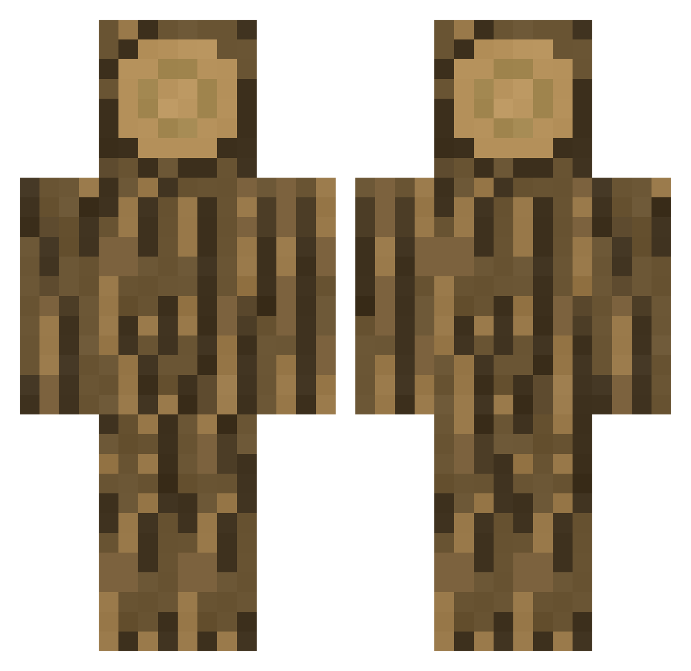 pachuko69_ Minecraft skin, front and back view