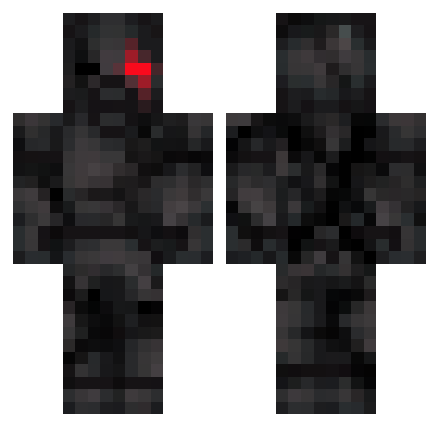 ENGUNRUSSE47868 Minecraft skin, front and back view