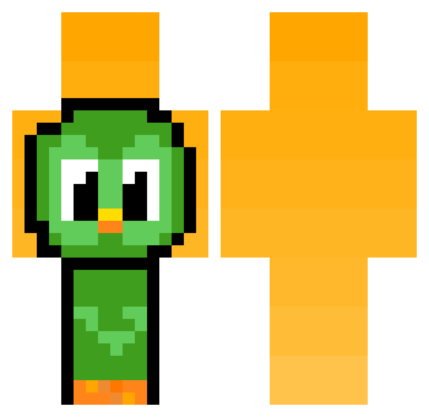 KengNguyen Minecraft skin, front and back view
