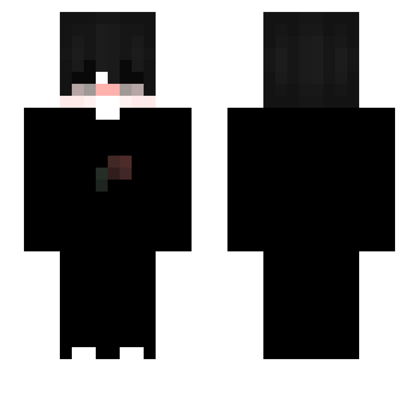 ignf3mboy Minecraft skin, front and back view