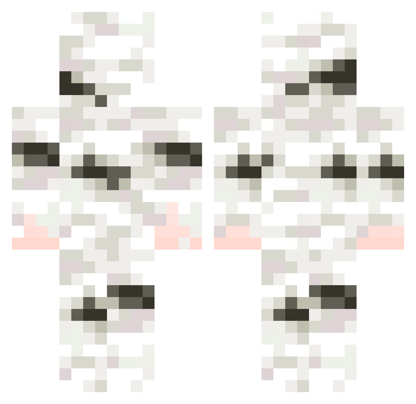 Evanaulit Minecraft skin, front and back view