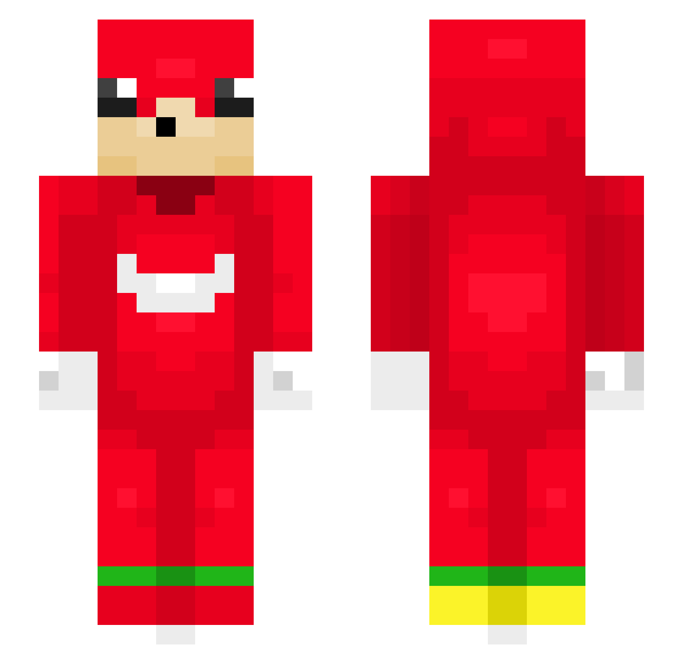 Mato6969 Minecraft skin, front and back view