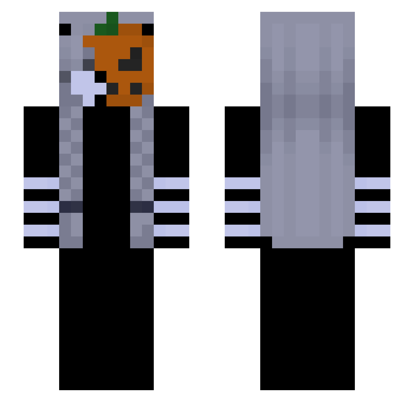 its_mel03 Minecraft skin, front and back view