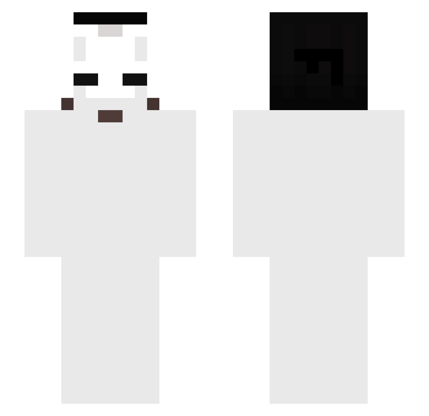 ethanpookie Minecraft skin, front and back view