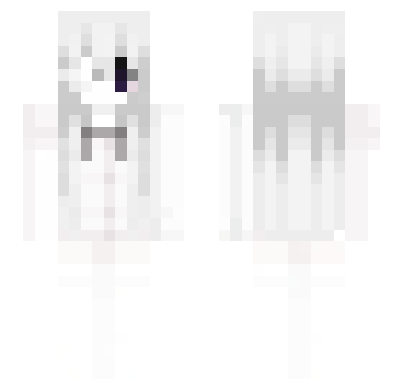 shenany Minecraft skin, front and back view
