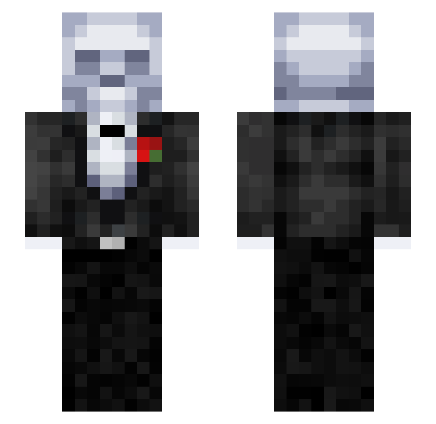 Seizer__ Minecraft skin, front and back view