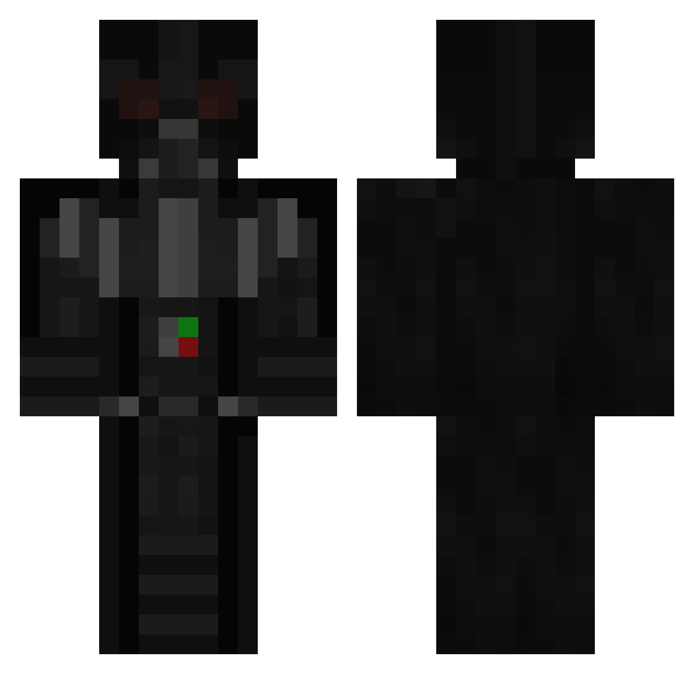 will_jsmith Minecraft skin, front and back view