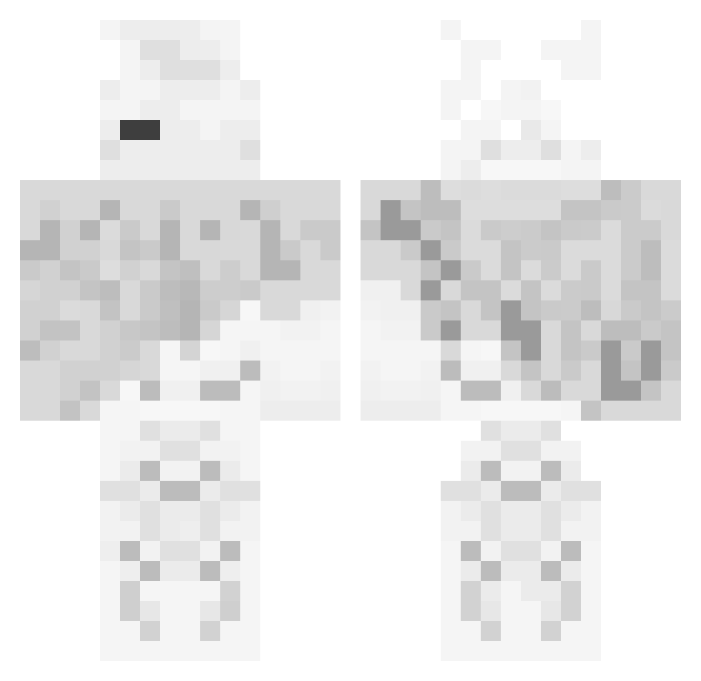 xivnightshaade_ Minecraft skin, front and back view