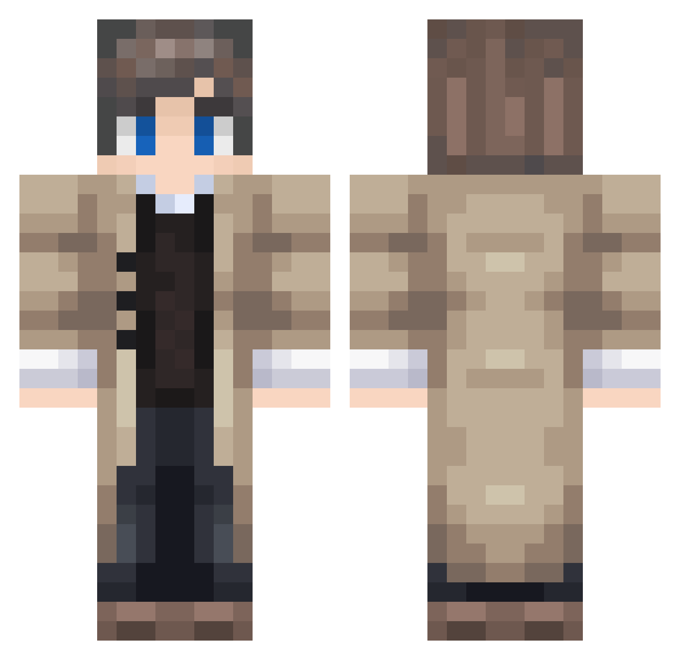 FTazil_br Minecraft skin, front and back view