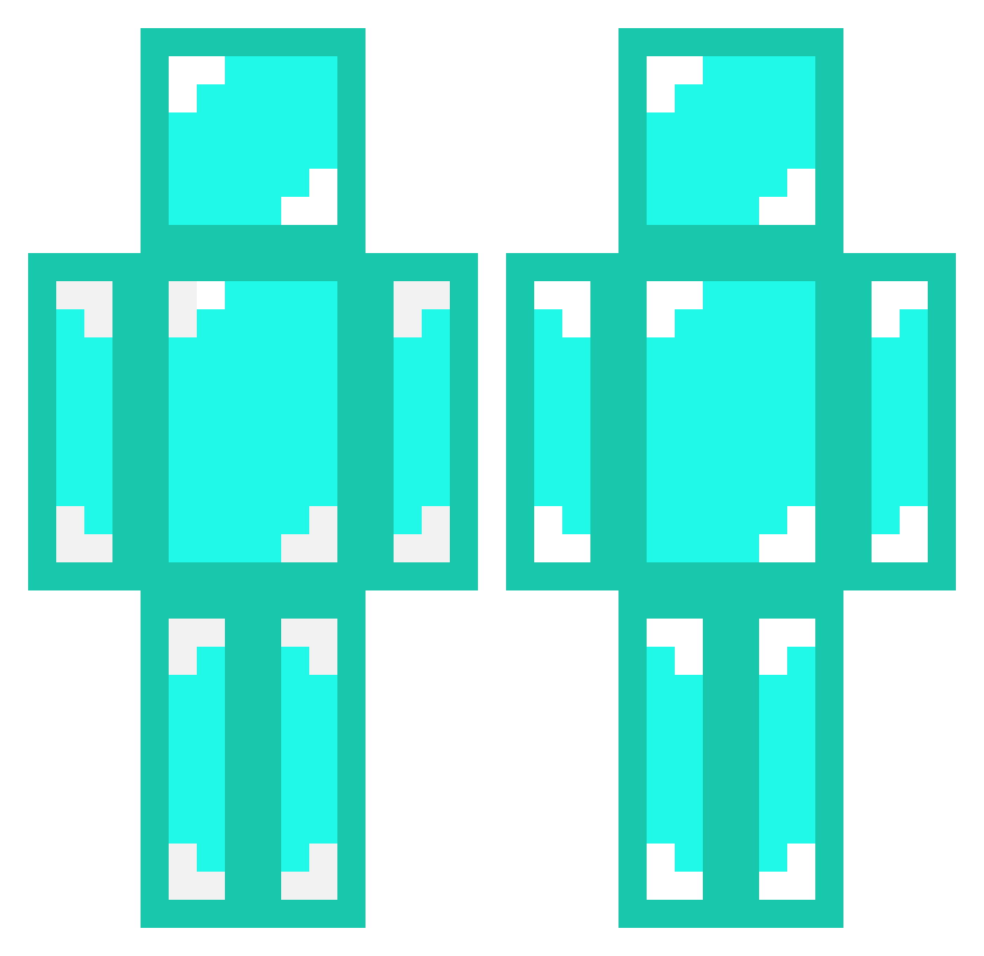 gkmnagata07 Minecraft skin, front and back view