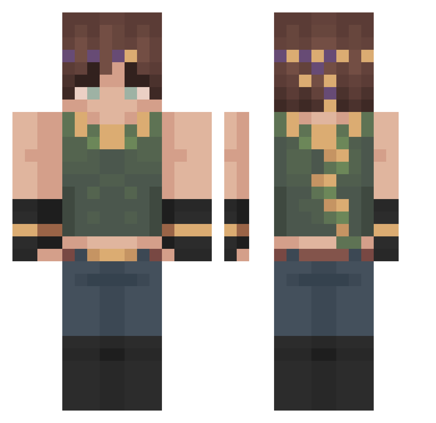 126mp - joseph joestar Minecraft skin