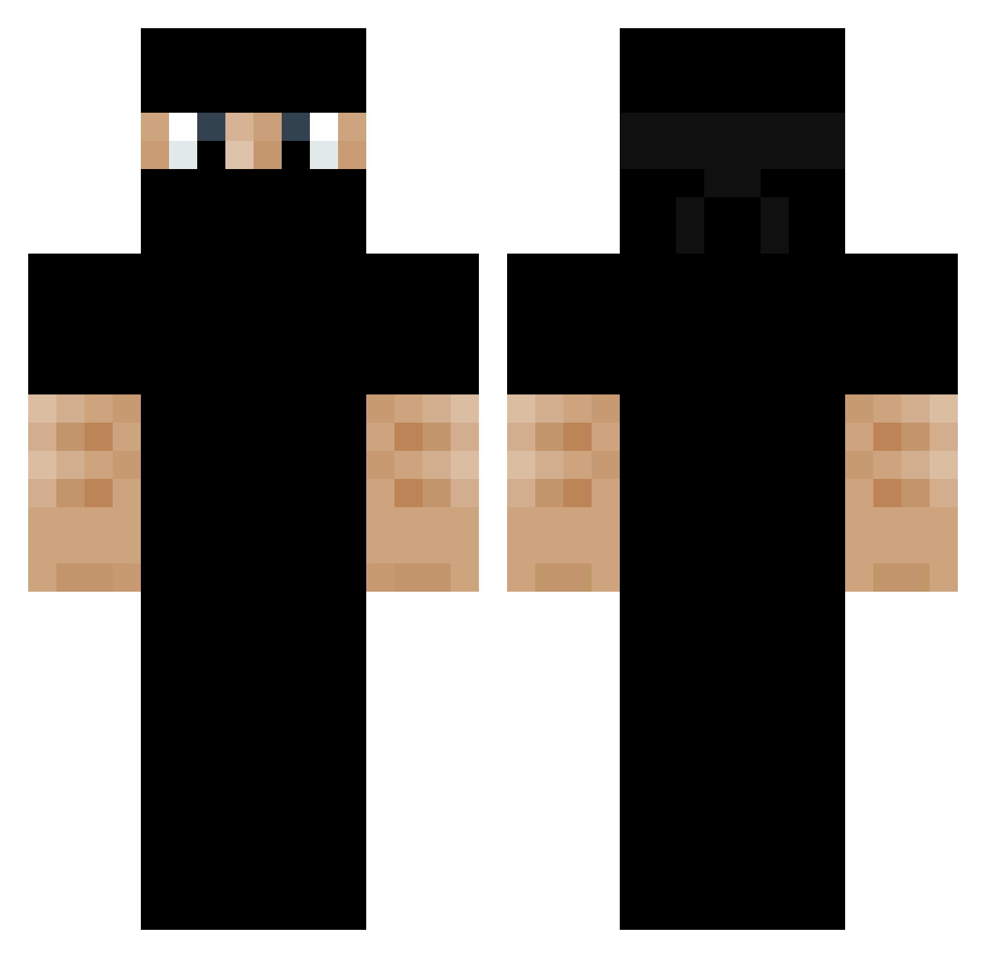 __xXTomekXx__ Minecraft skin, front and back view