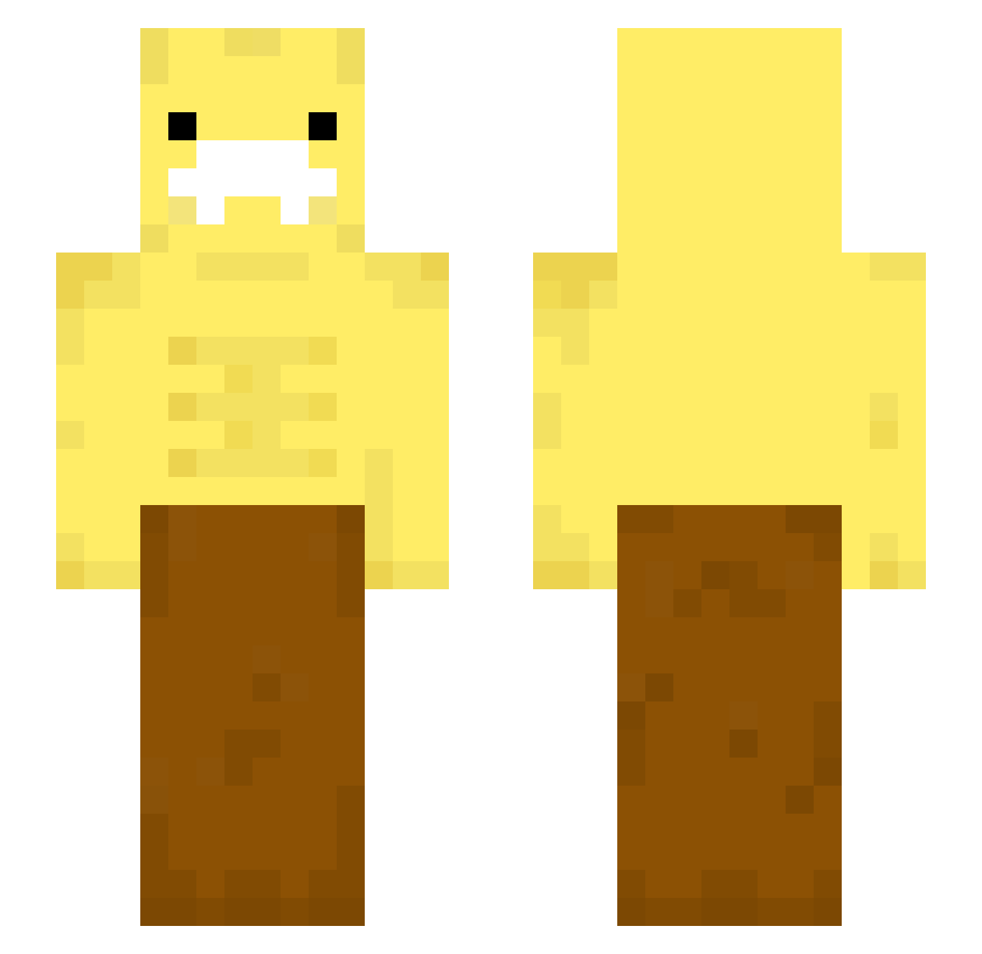 rmawo1414 Minecraft skin, front and back view