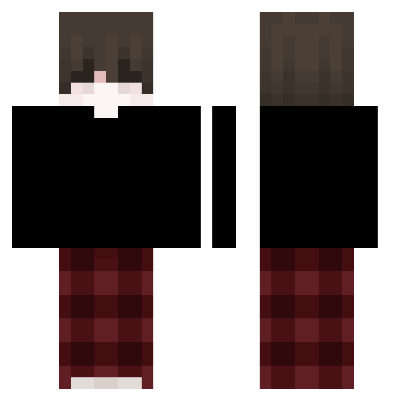 yung_morsu Minecraft skin, front and back view