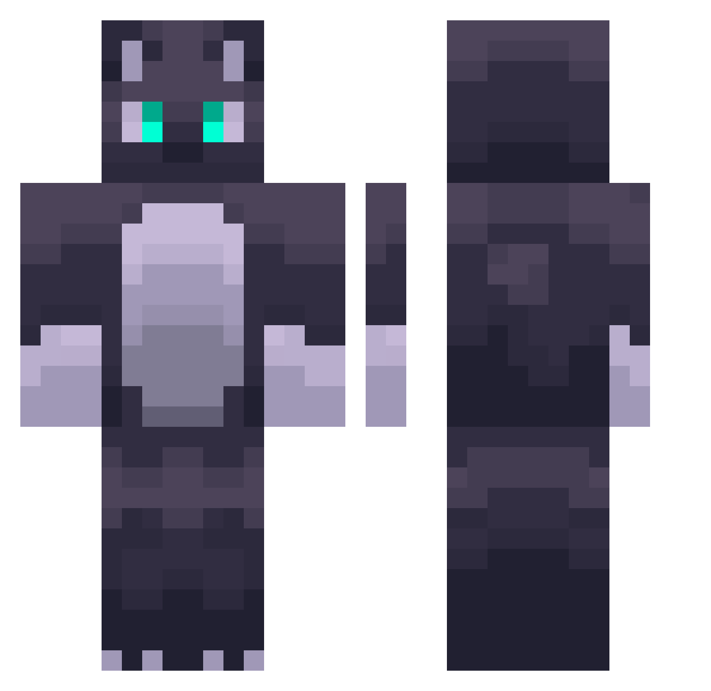 r3g_sweden Minecraft skin, front and back view