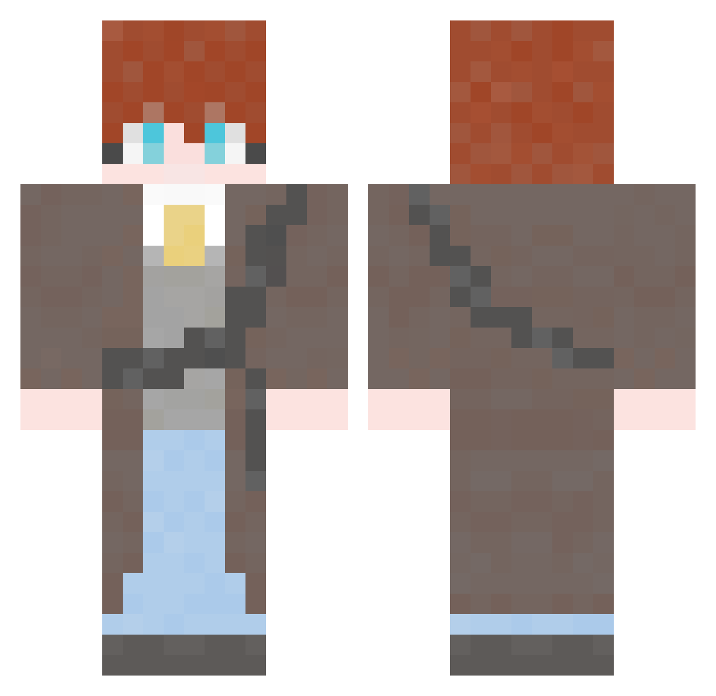 _annethyst_ Minecraft skin, front and back view
