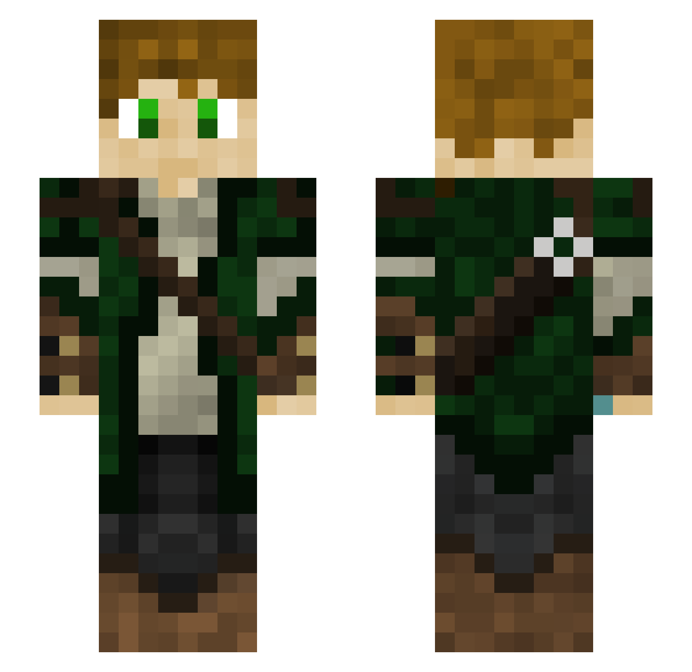 matu_otto Minecraft skin, front and back view