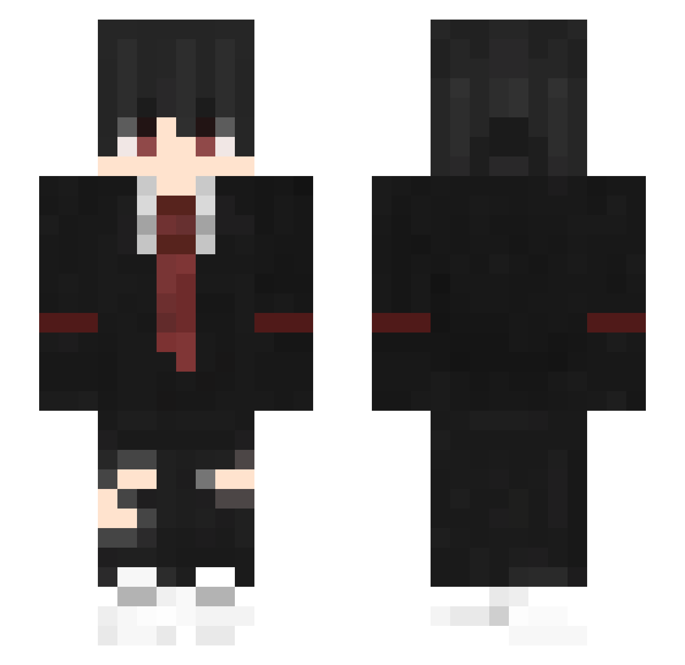 rek0_ Minecraft skin, front and back view