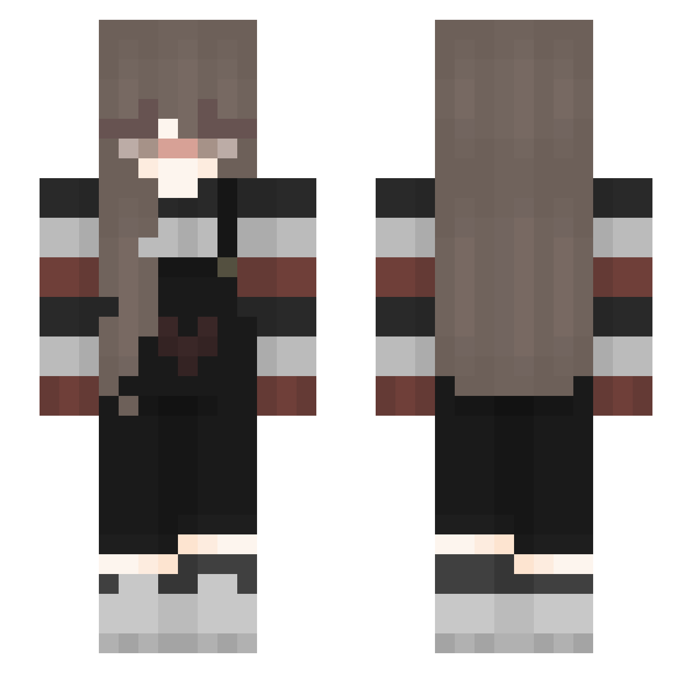 zumrayilmaz_ Minecraft skin, front and back view