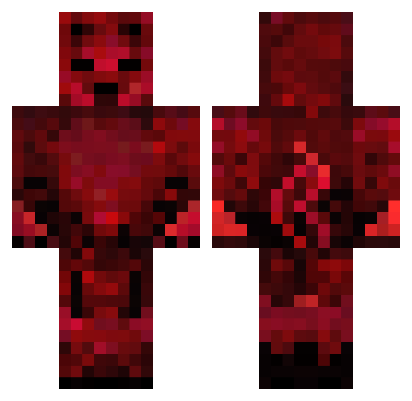 xXNycolas17Xx Minecraft skin, front and back view