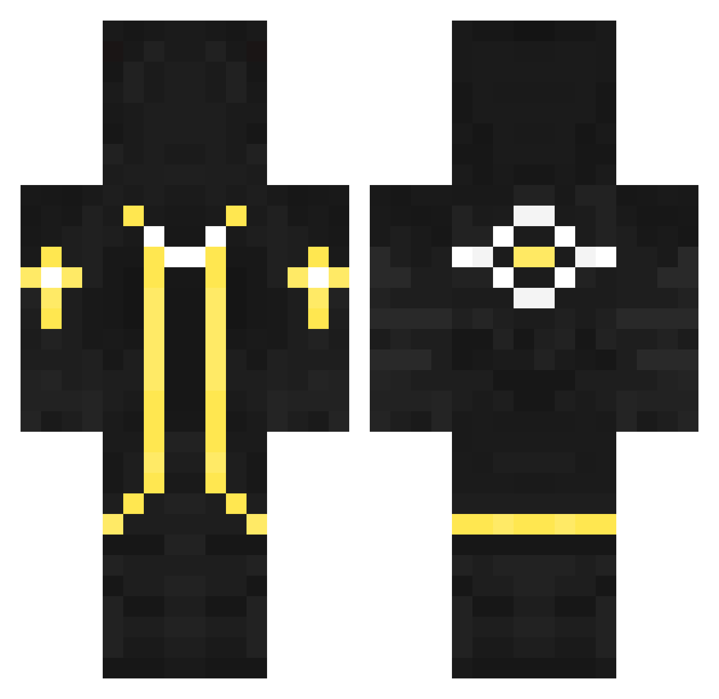 watermelon0026 Minecraft skin, front and back view
