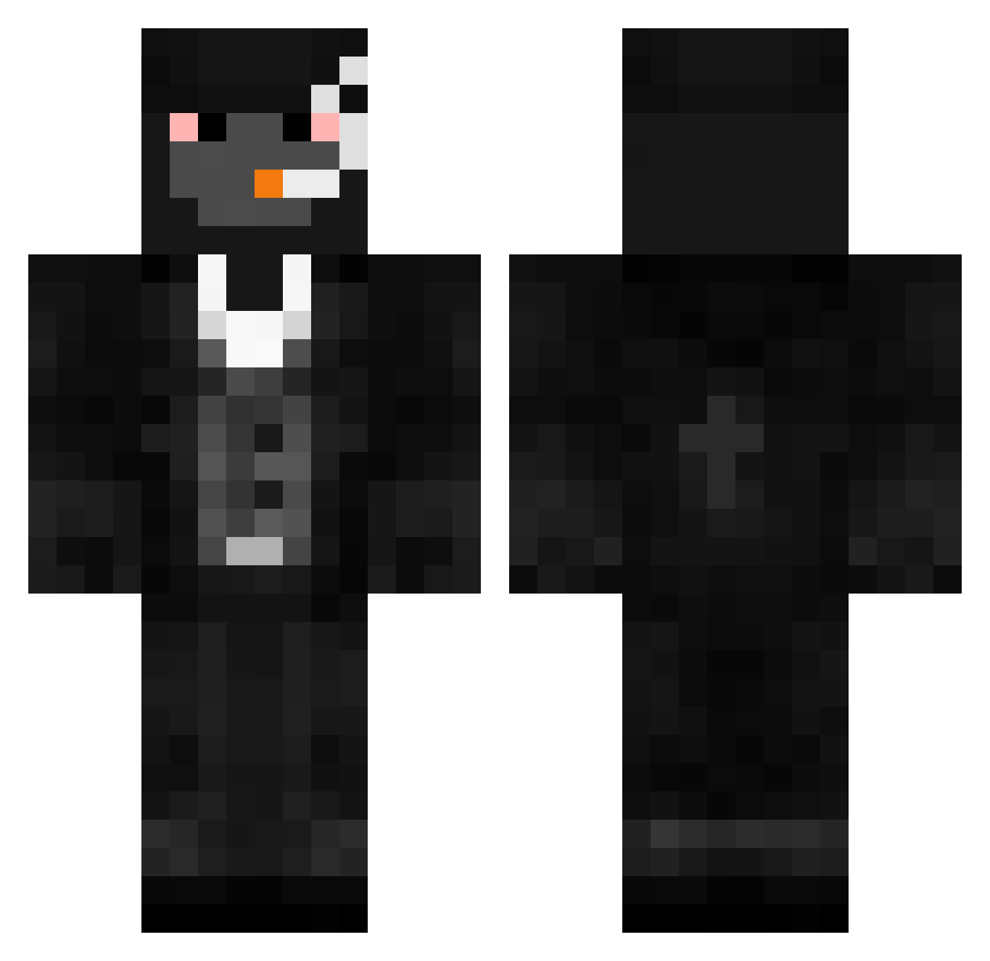 pinhas_2011 Minecraft skin, front and back view