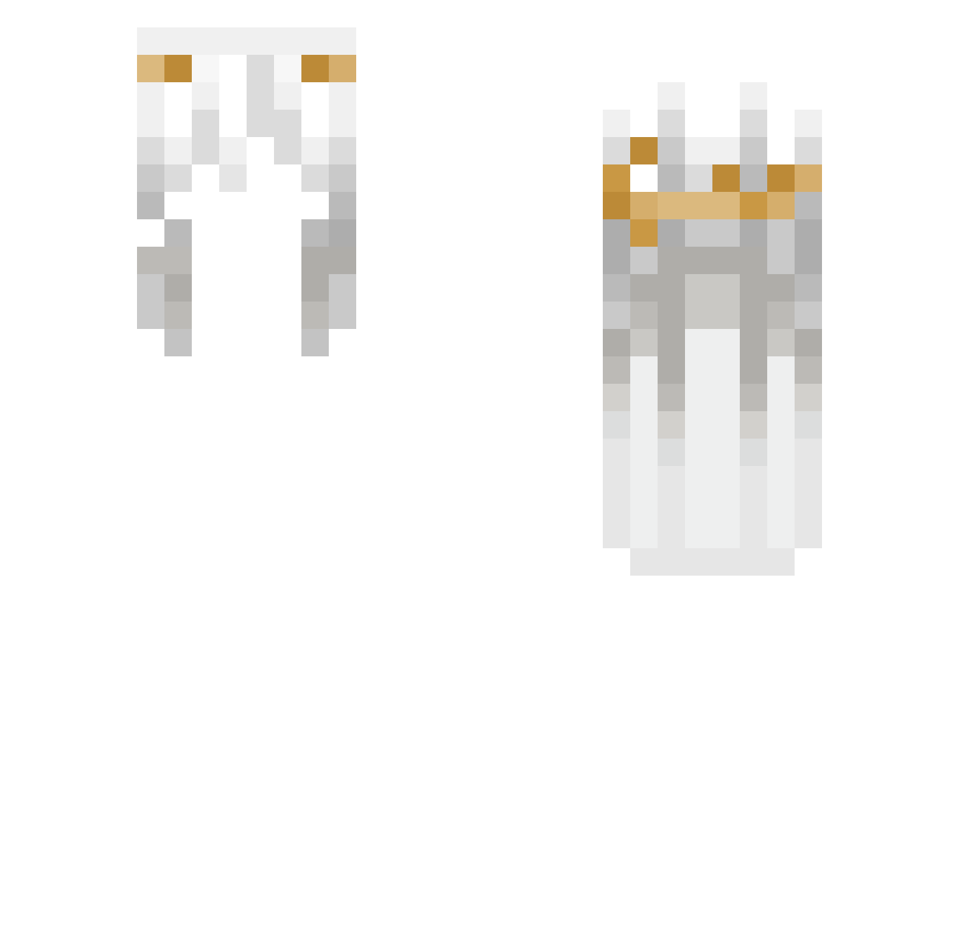 ReyZouuu Minecraft skin, front and back view