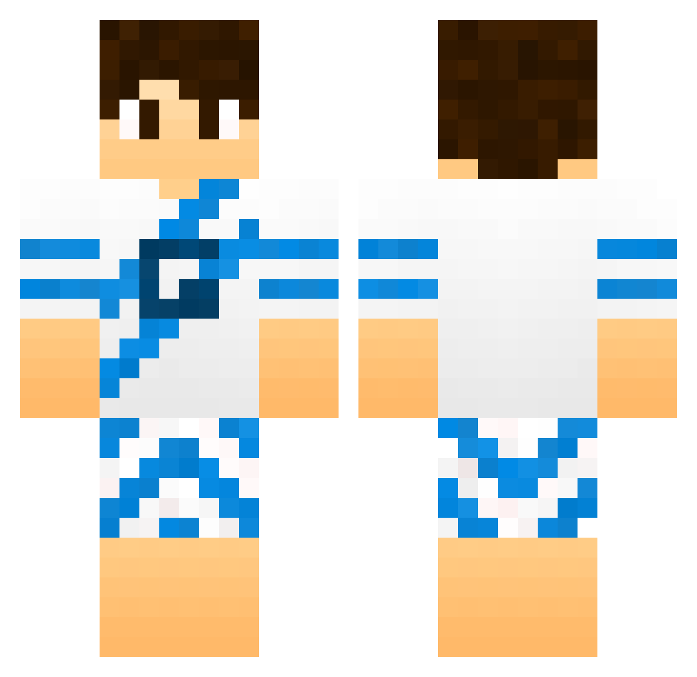 gah04042000 Minecraft skin, front and back view
