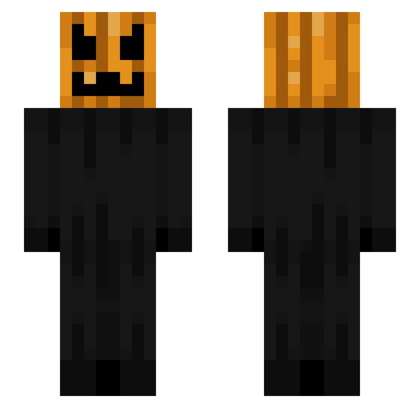 op_dayang Minecraft skin, front and back view