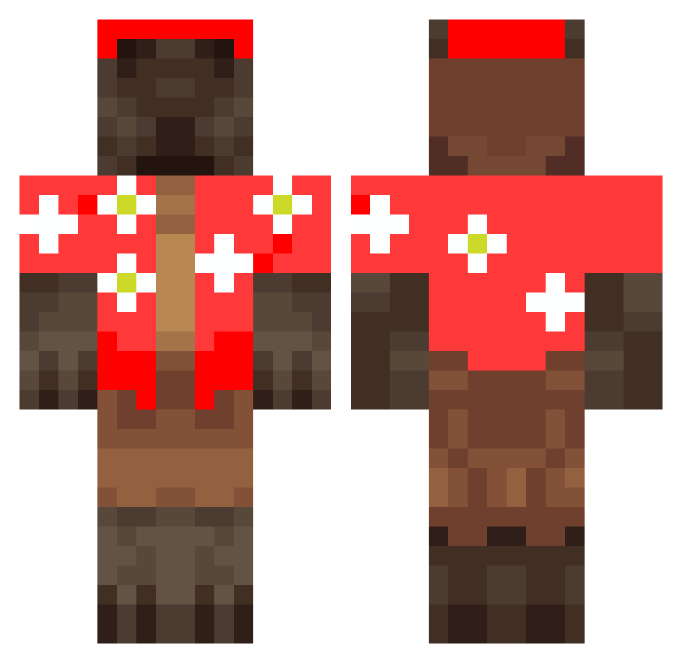 fs55fs Minecraft skin, front and back view