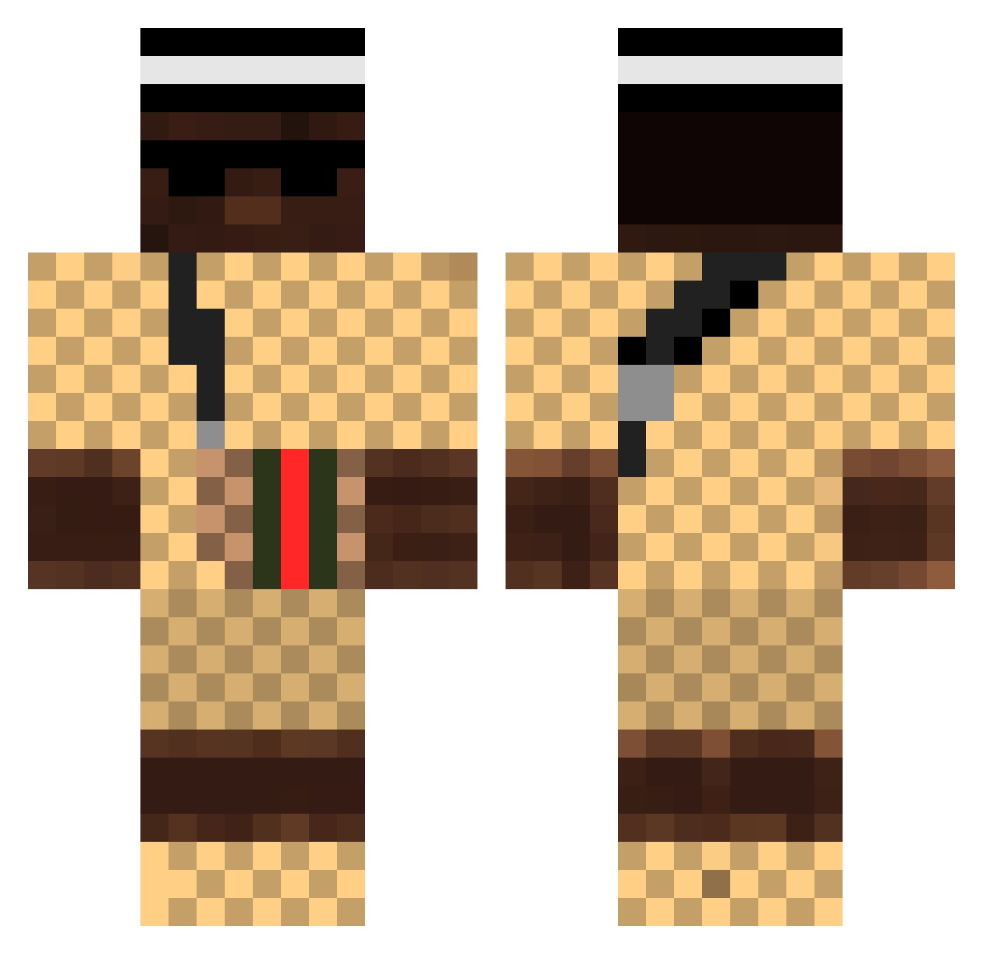 _nalby Minecraft skin, front and back view