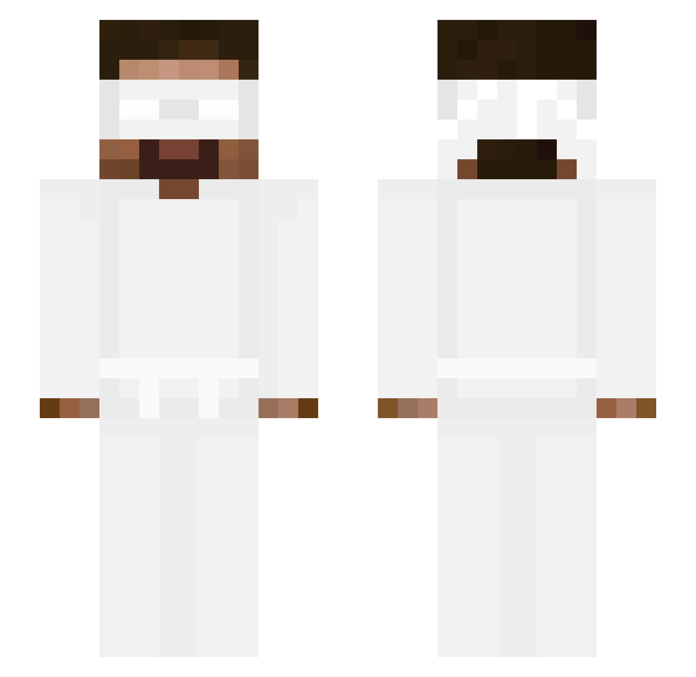 gabrielfrias Minecraft skin, front and back view