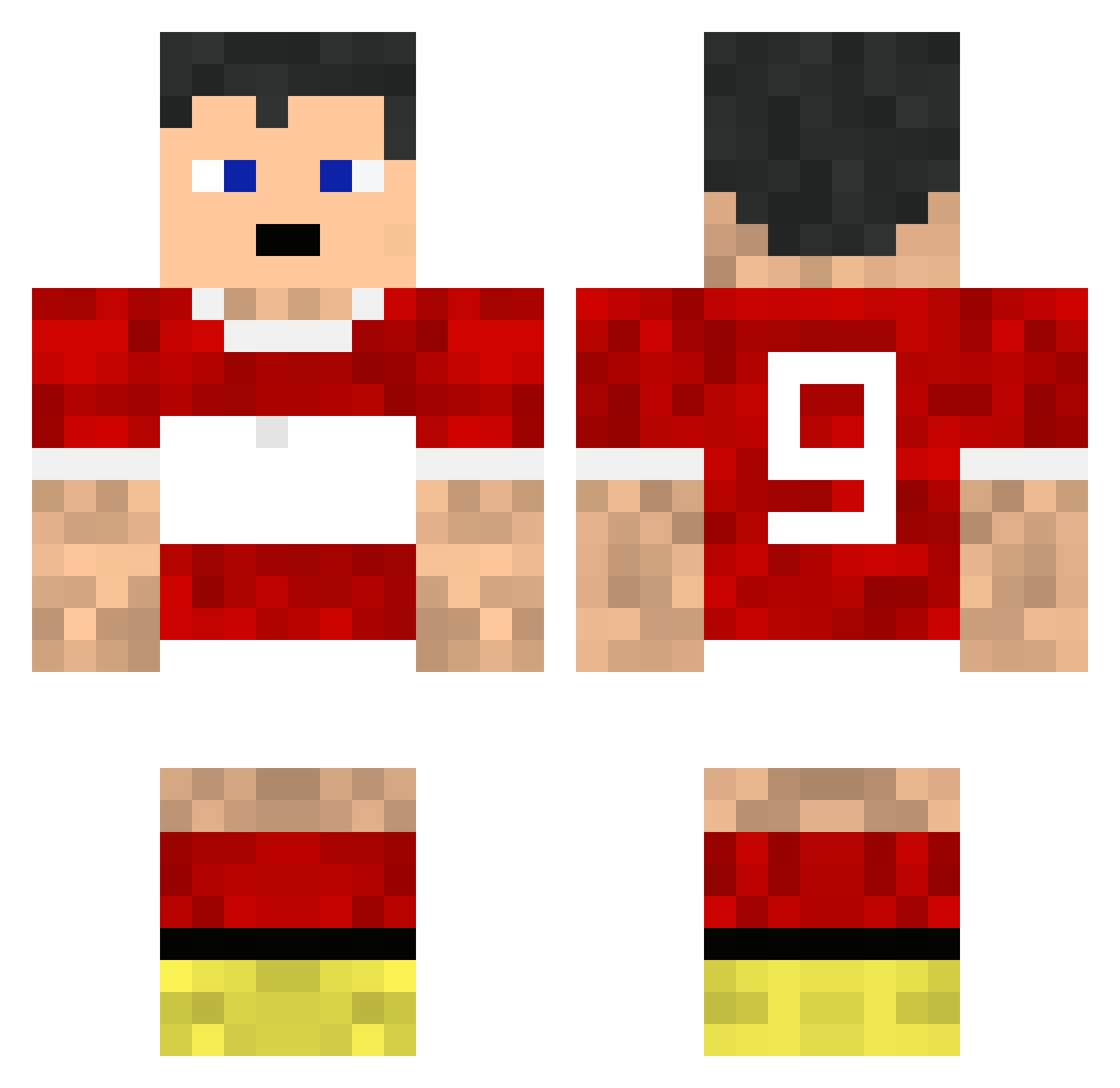 colossalblue - number nine Minecraft skin