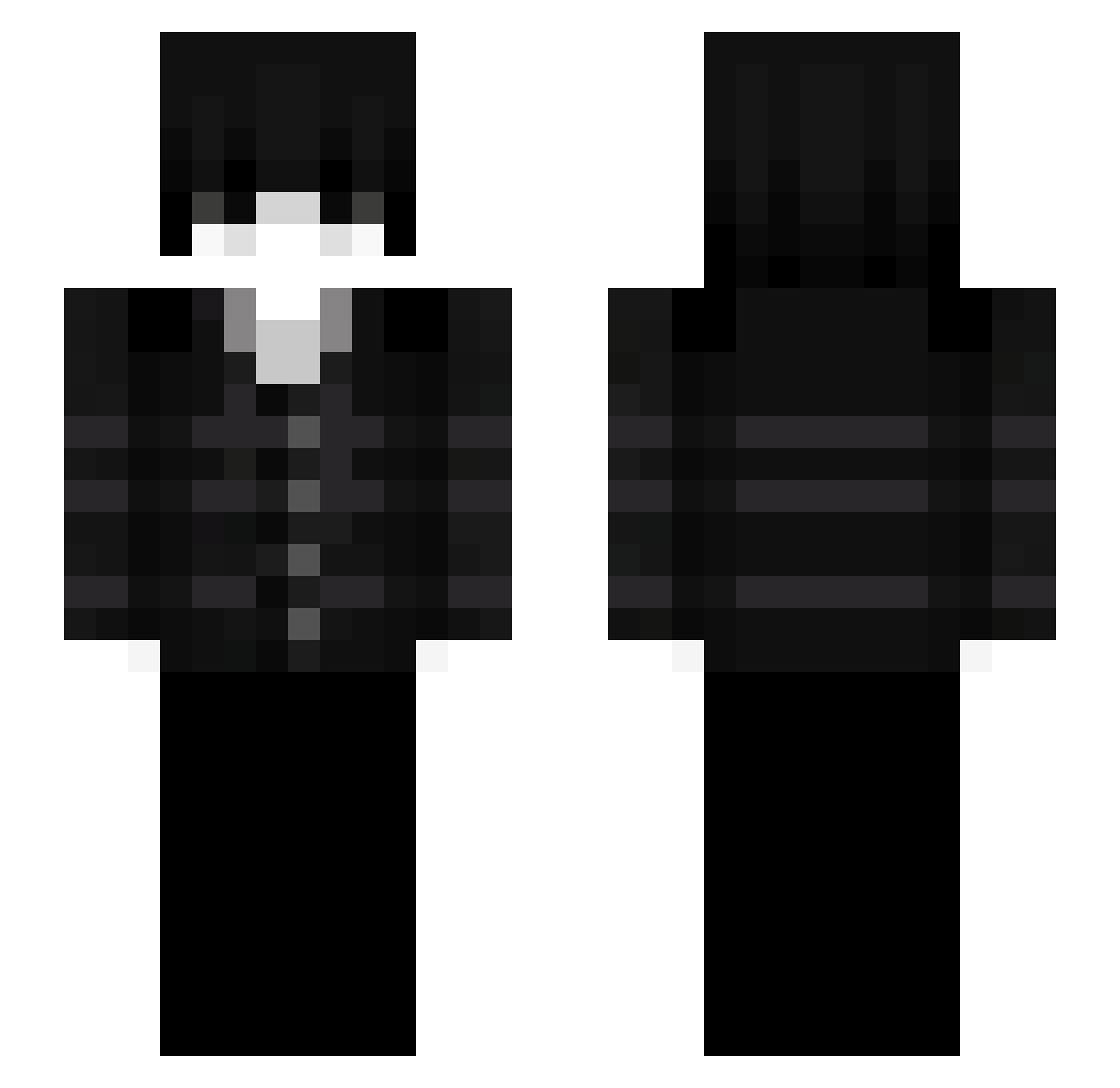 qwqQAQpwp Minecraft skin, front and back view