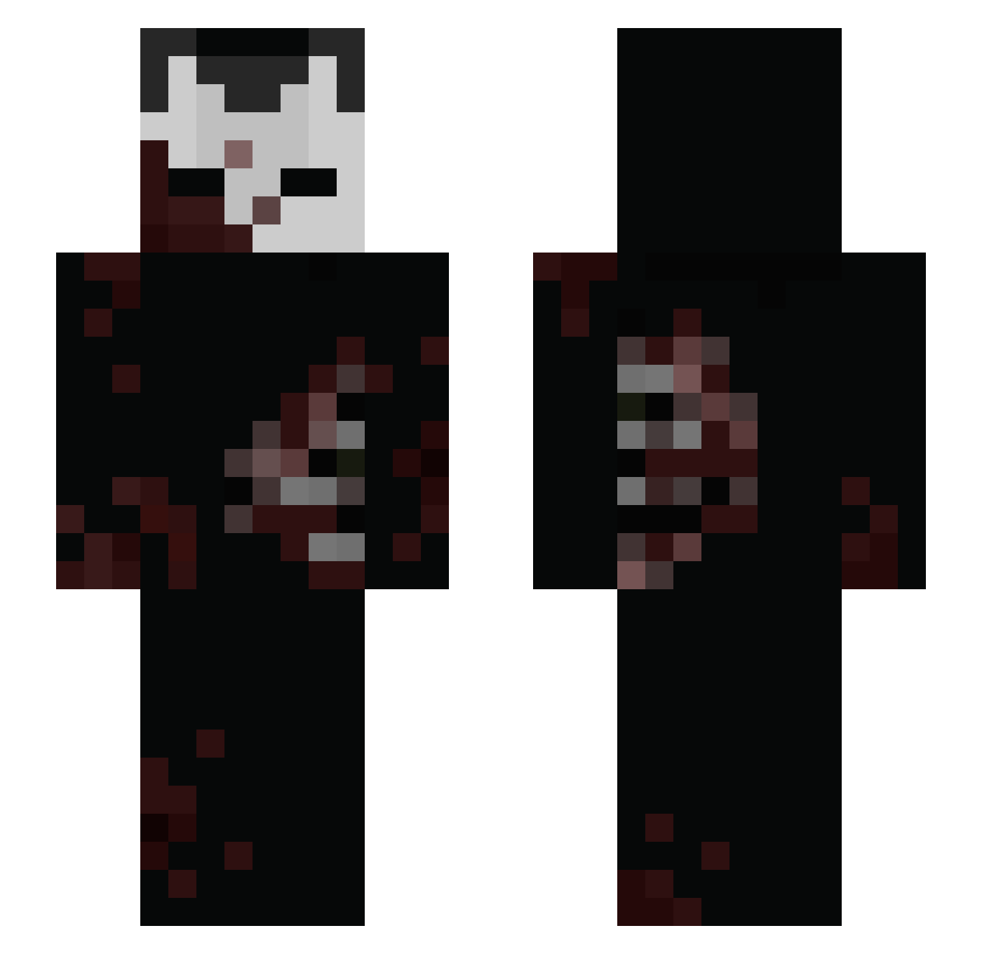 pome_juice Minecraft skin, front and back view
