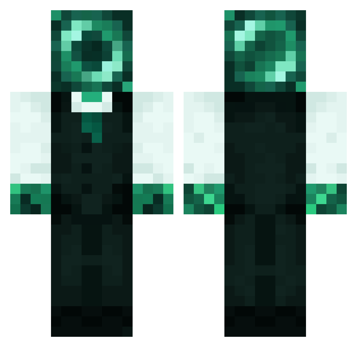jimjam_III Minecraft skin, front and back view