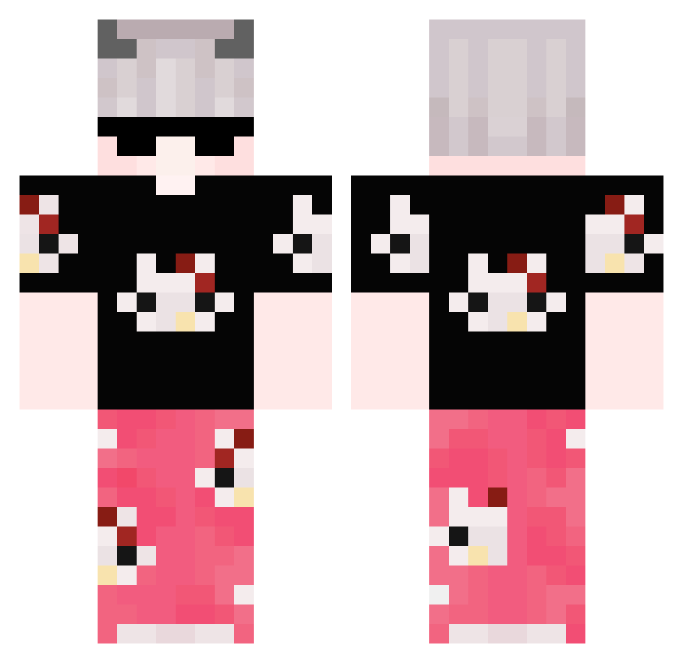Leon_Westerveld Minecraft skin, front and back view